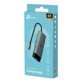 USB Cable TP-Link UH5020C 100 W Black Grey